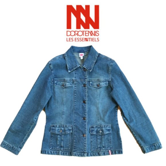Dorotennis Jackets & Blazers - French Dorotennis Jean Jacket